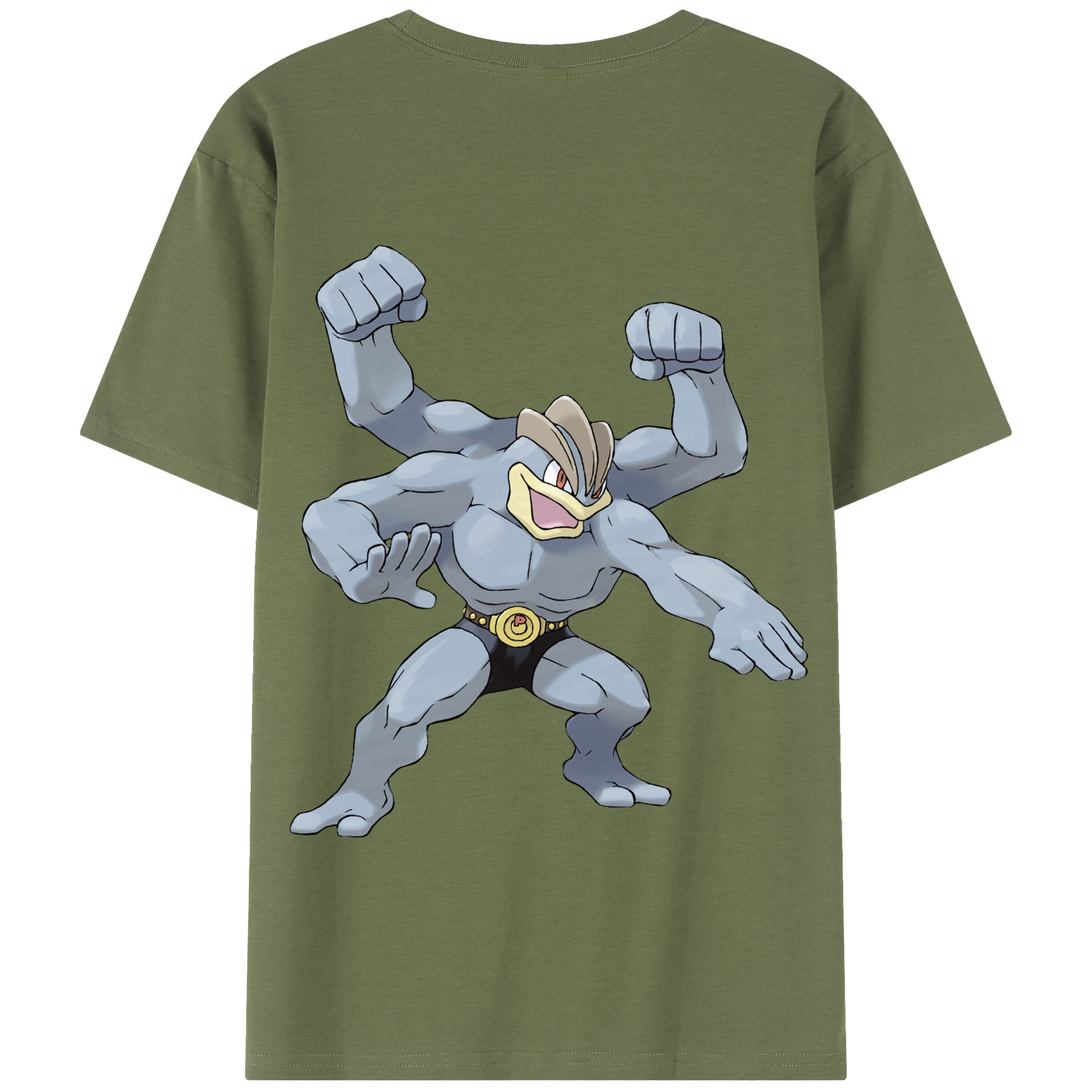 （画像用） ポケットモンスター Pokémon 綿100％半袖Tシャツ（背面プリント）